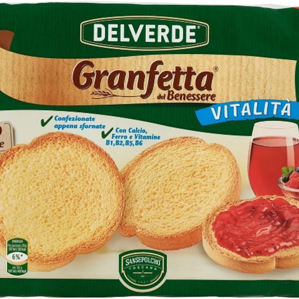 Fette biscottate vitaminizzate granfetta colazione 600 gr